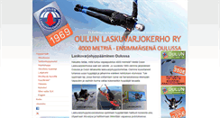 Desktop Screenshot of oulunlaskuvarjokerho.fi